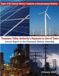 TVA PILOT Annual Report to the General Assembly