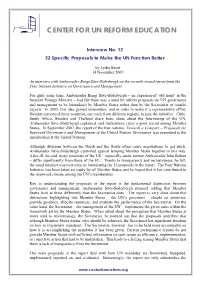 Four Nations Initiative on Governance and Management