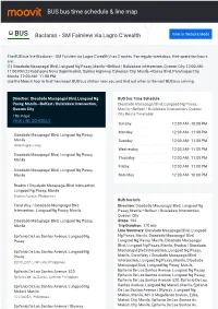 BUS Bus Time Schedule & Line Route