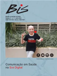 BIS Volume 21 Numero 1