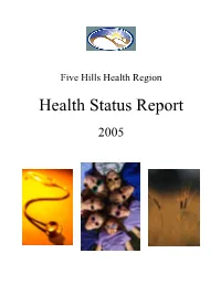 Health Status Report
