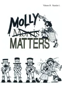 Morris Matters Vol 19 Issue 1
