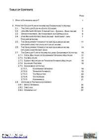 Table of Contents