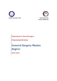 Program Specifications