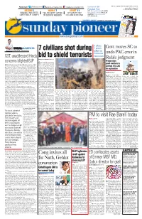 7 Civilians Shot During Bid to Shield Terrorists