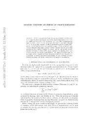 MOTIVIC VOLUMES of FIBERS of TROPICALIZATION 3 the Class of Y in MX , and We Endow MX with the Topology Given by the Dimension ﬁltration
