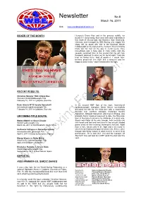 Newsletter #8