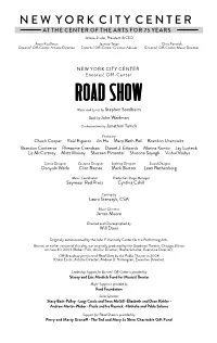 Read the Road Show Program