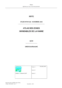 Atlas Des Zones Inondables De La Vanne