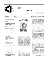 CMS NOTES De La SMC