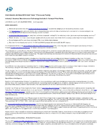 Intel Unveils All New 2010 Intel® Core™ Processor Family