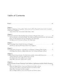 Table of Contents