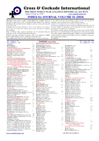 Vol 41 Index