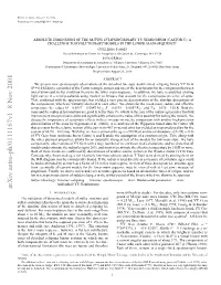 Absolute Dimensions of the M-Type Eclipsing Binary YY Geminorum