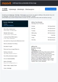 648 Bus Time Schedule & Line Route