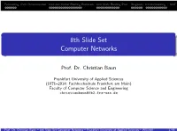 8Th Slide Set Computer Networks
