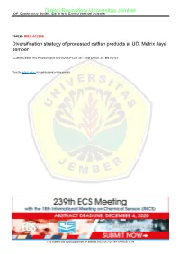 F. KIP Prosiding M. Zulianto Diversification Strategy Of