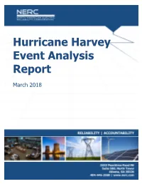 Hurricane Harvey Event Analysis Report