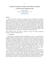 Geophysical Classification of Planets, Dwarf Planets, and Moons: a Mass Scale and Composition Codes David G