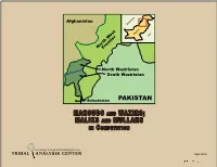 Mahsuds and Wazirs; Maliks and Mullahs in Competition