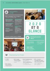 2020 at a Glance