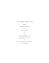 Automorphisms of Random Trees