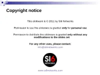 Ipv6 Networks” Taught During the DEEPSEC 2011 Conference