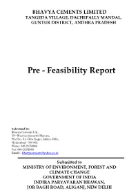 Pre - Feasibility Report