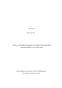1 Lucien Leon December 2013 on the Use of the Digital Moving Image In