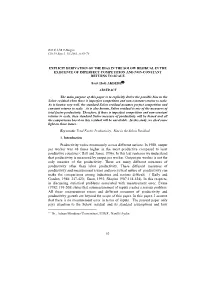 Explicit Derivation of the Bias in the Solow Residual in the Existence of Imperfect Competition and Non-Constant Returns to Scale