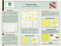 Pentagon Tiling." Figure 3 (A)