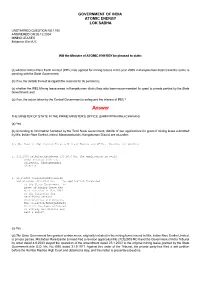 ANSWERED ON:08.12.2004 MINING LEASES Bellarmin Shri A.V