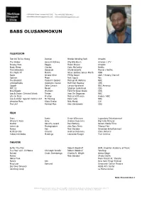 Babs Olusanmokun