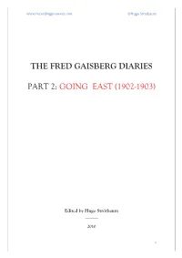 The Fred Gaisberg Diaries Part 2