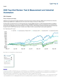 View: Test & Measurement and Industrial Automation