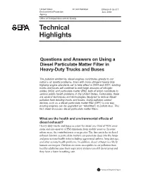 Diesel Particulate Filters