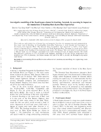 Investigative Modelling of the Flood Bypass Channel In