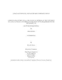 Language, Identity, and Non-Binary Gender in Hawai'i (PDF)