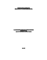 Toxicological Profile for Hexachlorocyclopentadiene (Hccpd)