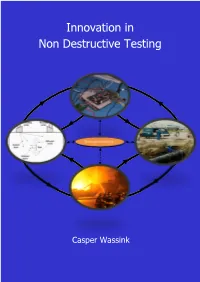 Innovation in Non Destructive Testing