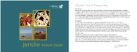 Jericho Pocket Guide 2 1 Table of Contents