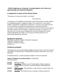 Symposium Program