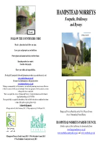 Hampstead Norreys Paths