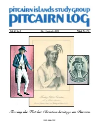 Tracing the Fletcher Christian Heritage on Pitcairn