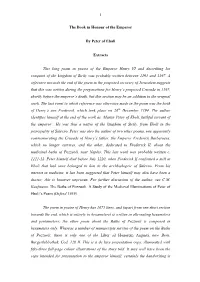 The Book in Honour of the Emperor, By
