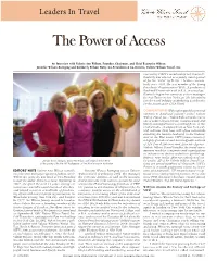 To Download a PDF of an Interview with Valerie Ann Wilson, Founder