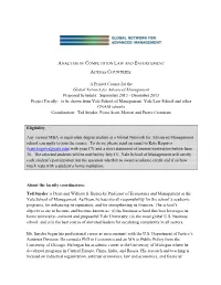 A Project Course for the Global Network for Advanced Management