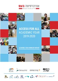 Access for All Academic Year 2019-2020