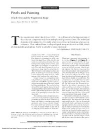 Chuck Close and the Fragmented Image