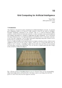 Grid Computing for Artificial Intelligence
